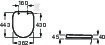 DEBBA ROUND Standard board, Supralit® - A801B2000B