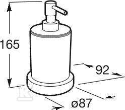 Dozownik szklany stojący - A817026001