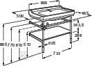 Zestaw łazienkowy UNIK CARMEN 80 cm ze - A851370425