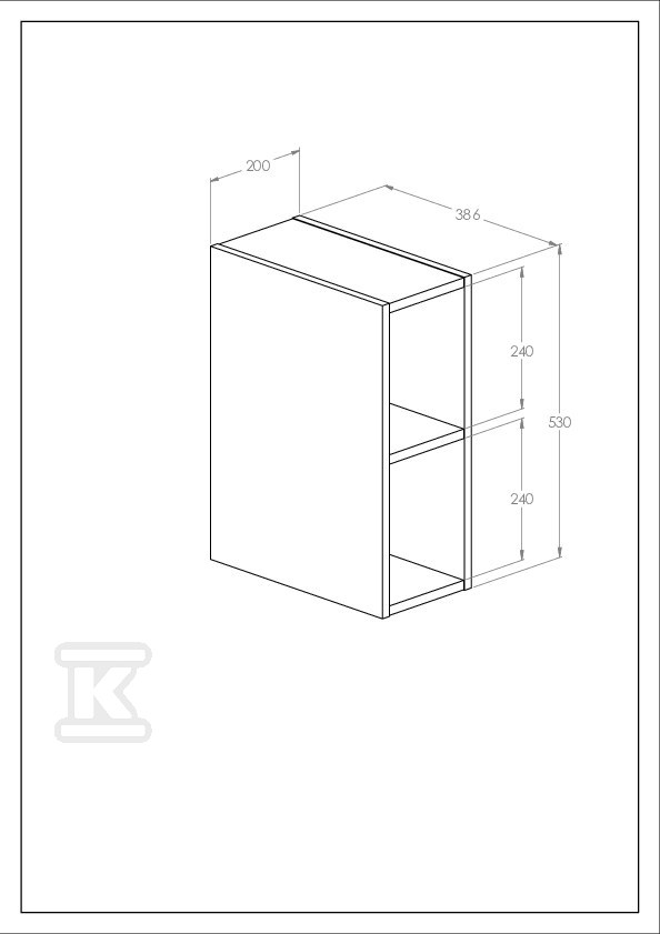 Moduł boczny KWADRO 20 cm, do - A857975540