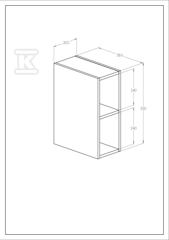 Moduł boczny KWADRO 20 cm, do - A857975806