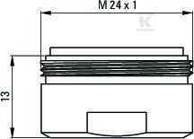 Aerator do baterii umywalkowych i - XDC00PCZ3