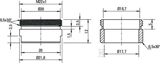 Aerator do baterii umywalkowych, nero - XDCA7PLD0