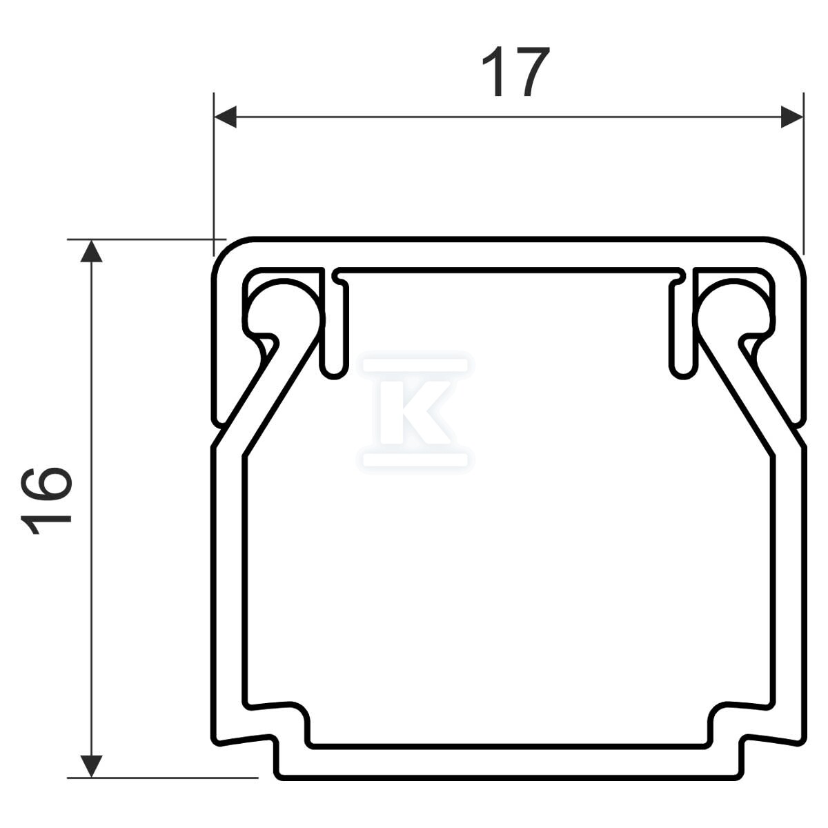 LHD traka 17x17 P2 LHD 17X17_P2 - LHD 17X17_P2