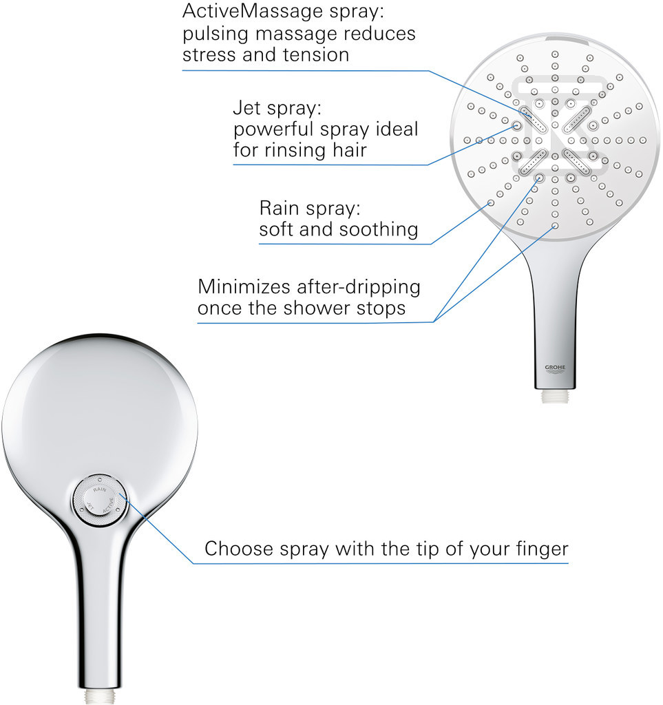 Rainshower SmartActive 150 Hand shower - 26554LS0