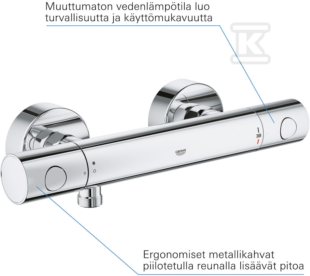 Grohtherm 800 Cosmopolitan Bateria - 34765000