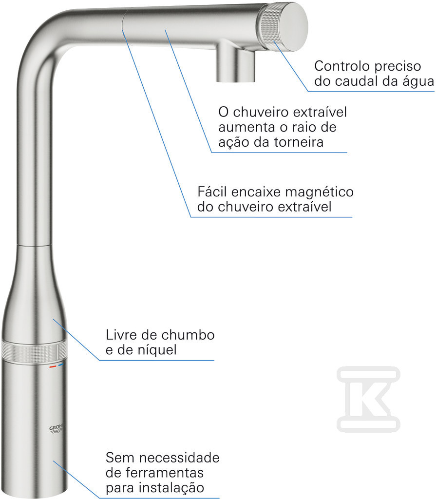 Bateria zlewozmywakowa Essence - 31615DC0