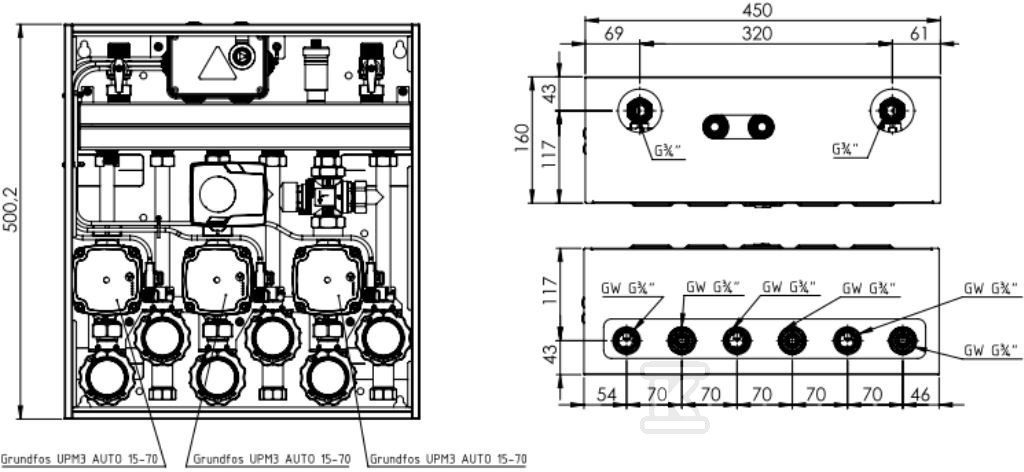 Mixing set PrimoBox AZB 200 in the - 7620000