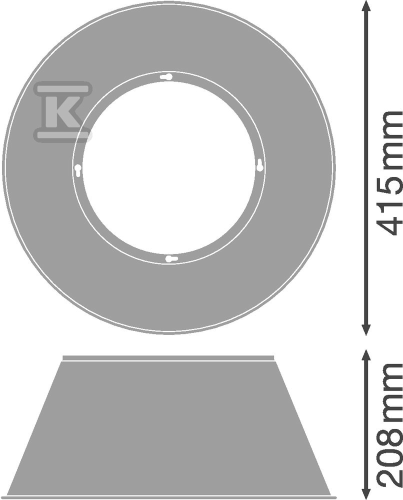 Odbłyśniki do opraw HIGH BAY LED - 4058075507043