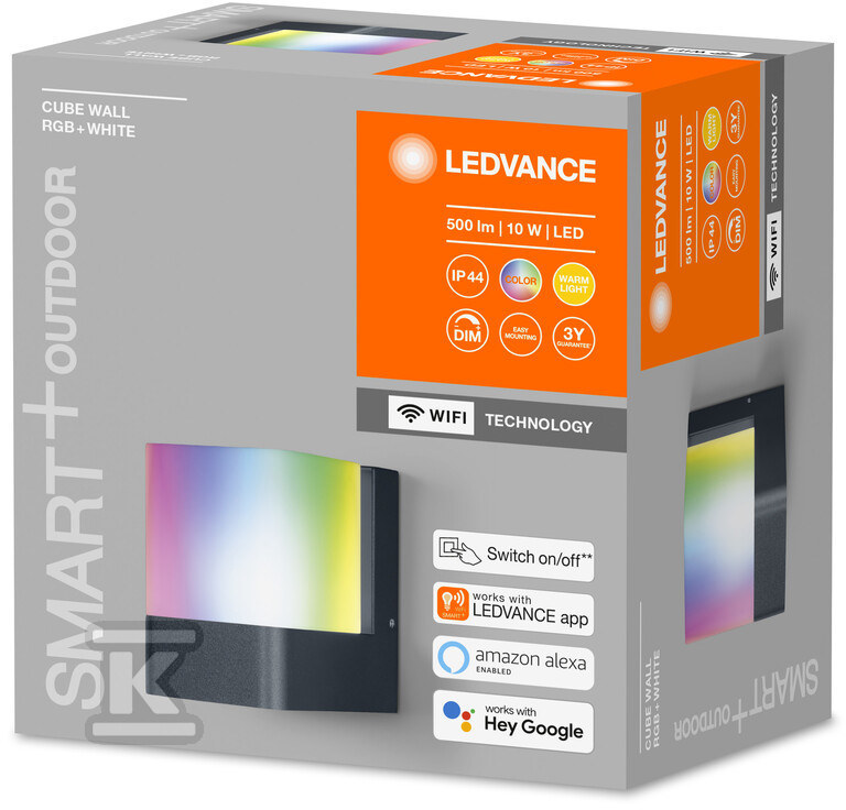 Oprawa LED SMART+ WIFI CUBE WALL 10W - 4058075478114