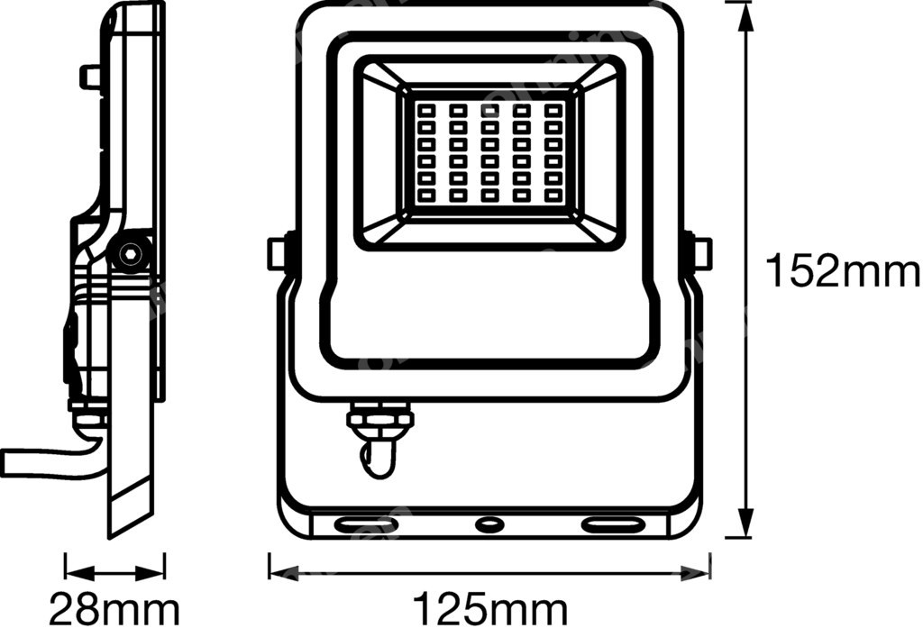 Naświetlacz LED SMART+ WiFi RGB 10W - 4058075474604