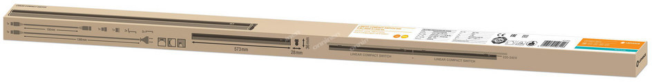 Oprawa LED LN COMP SWITCH 600 8W/3000K - 4058075106116