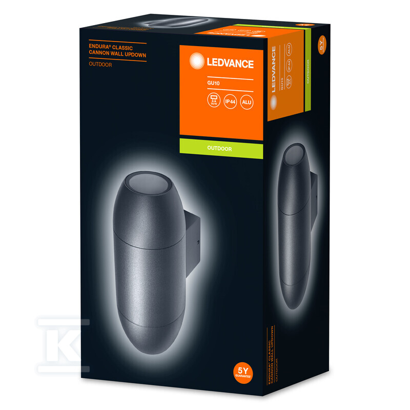 Oprawa ENDURA CANNON Wall UpDown GU10 - 4058075554498