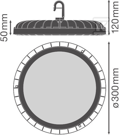 Oprawa przemysłowa HIGH BAY COMPACT V - 4058075708204