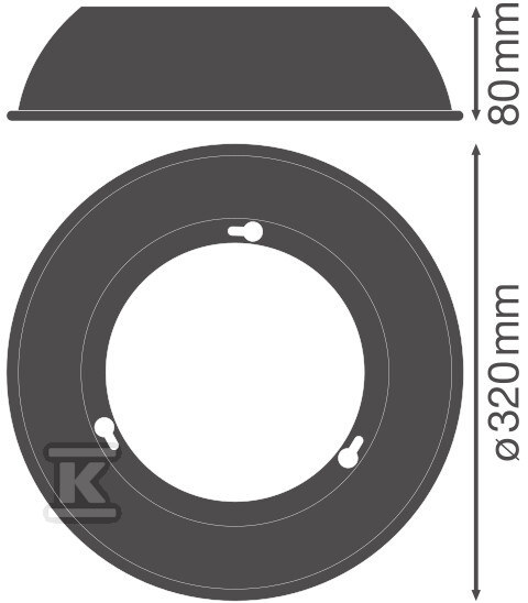 Odbłyśniki do opraw HIGH BAY COMPACT V - 4058075715240