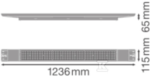 Oprawa przemysłowa LOWBAY FLEX 1200 P - 4058075676084