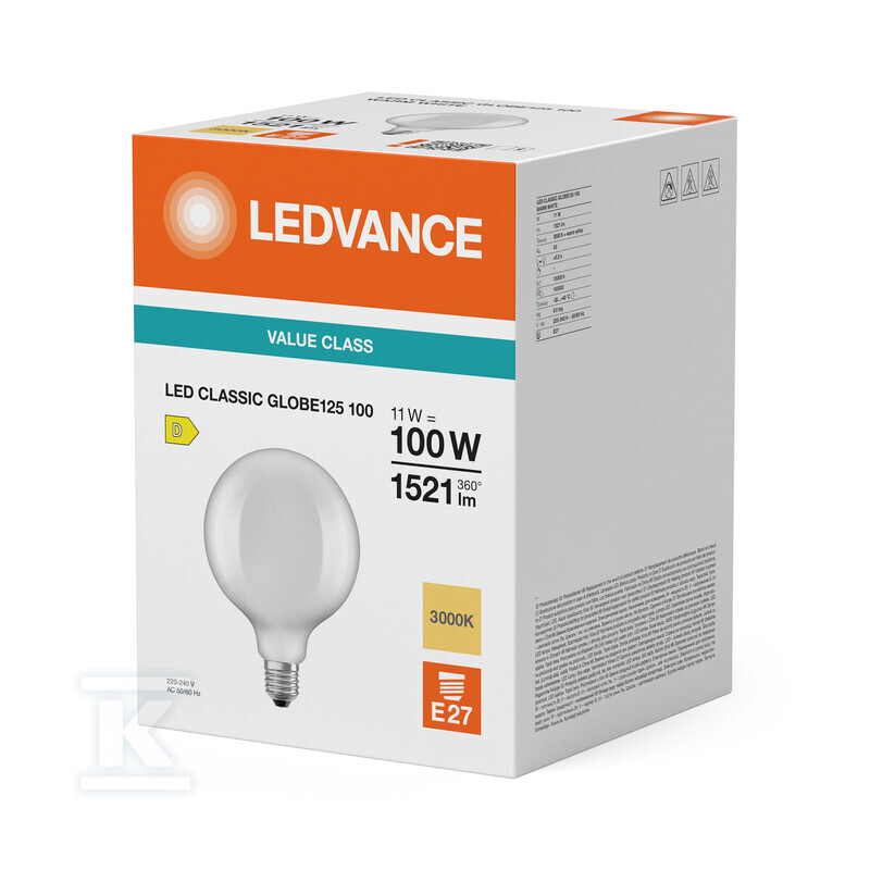 Світодіодна лампа CLASSIC GLOBE V 11W - 4099854482021