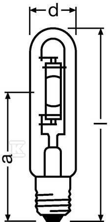 Lampa metalohalogenkowa wysokoprężna - 4008321677846