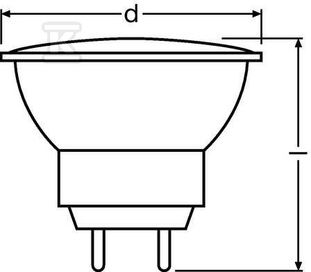 Żarówka halogenowa Decostar GU4 20W - 4050300346168