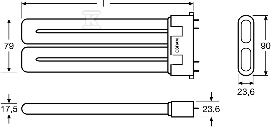 DULUKS F 2G10 kompaktna fluorescentna - 4050300299051