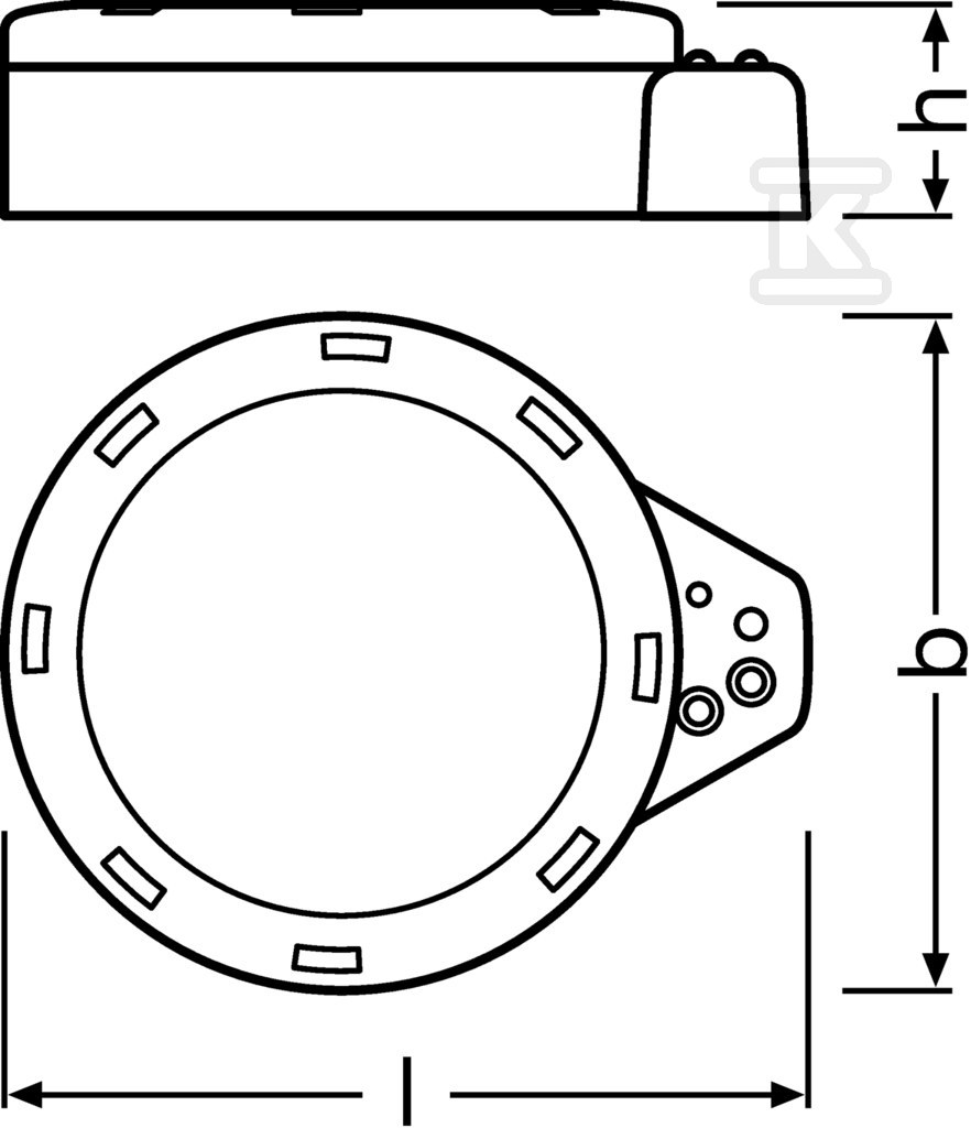 Czujnik ruchu DALI COUPLER LS HIGHBAY - 4062172072137