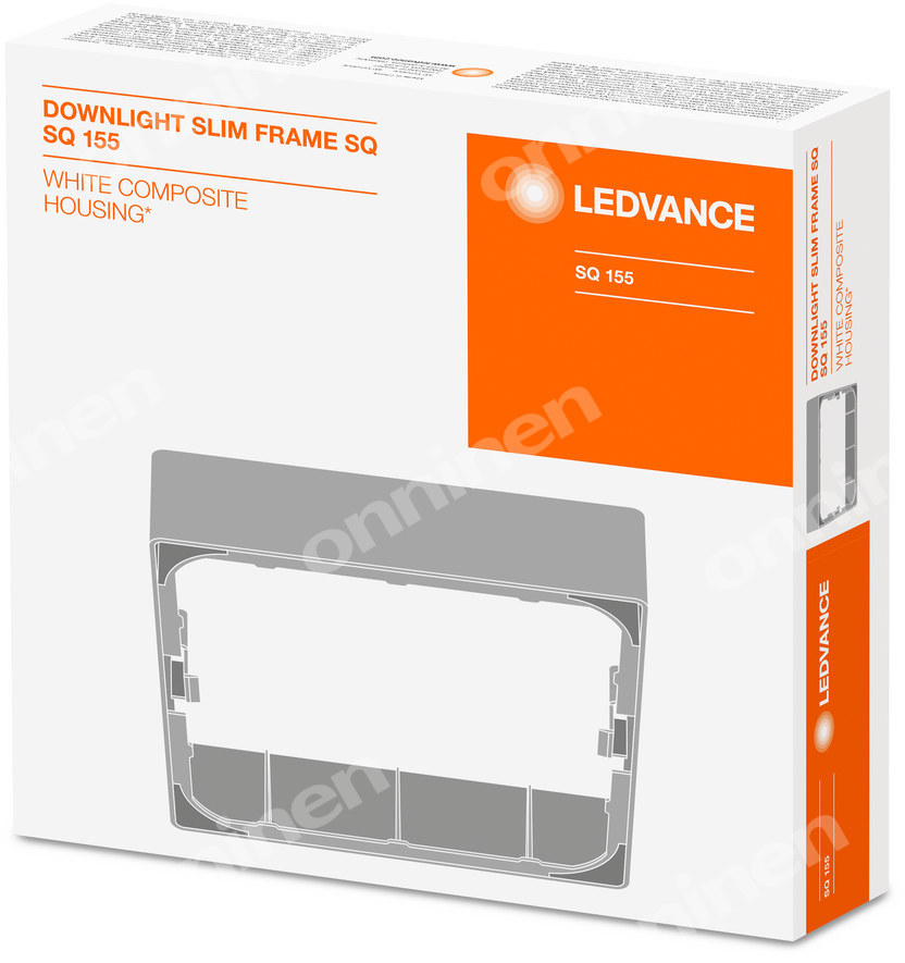 Oprawa LED Downlight Slim Frame Sq155 - 4058075079410
