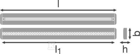 Oprawa liniowa LED LINEAR IndiviLED D I - 4058075110441