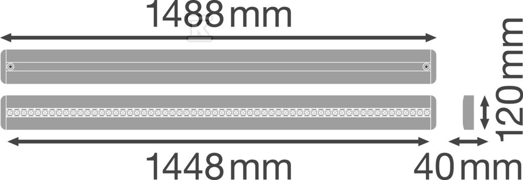 Oprawa liniowa LED LINEAR IndiviLED - 4058075522473