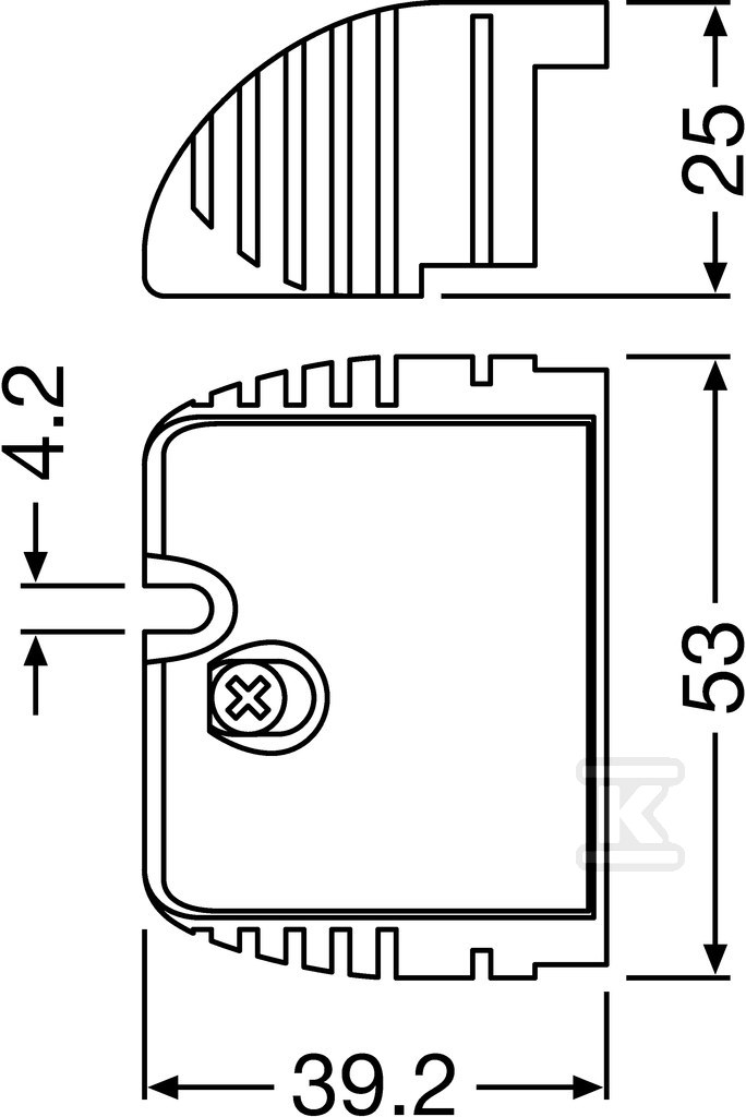 Pribor za LED OT KABLSKA STEZALjKA E - 4052899167896