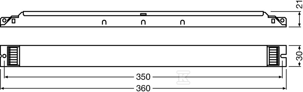 Příslušenství pro OTI DALI 80/220 - 4052899028074