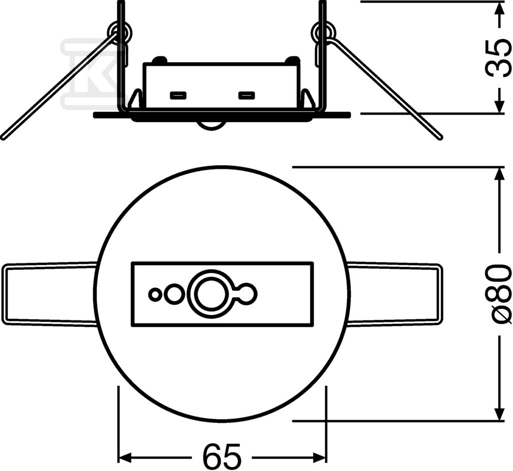 Czujnik ruchu DALI SENSOR LS/PD CI G2 - 4062172072083