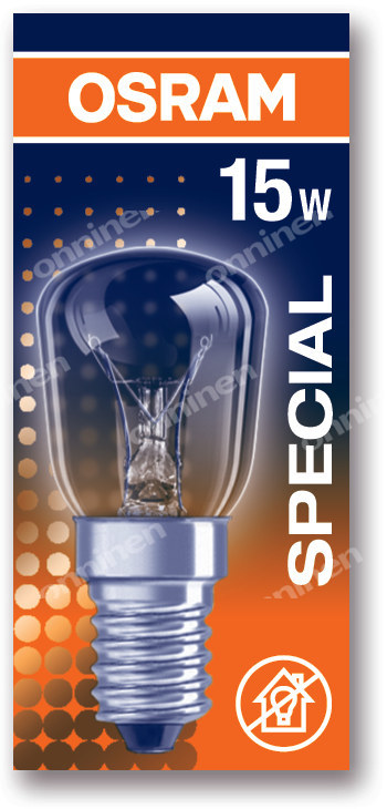 Лампочка SPC. T26/57 CL 15 прозора 15W - 4050300310282