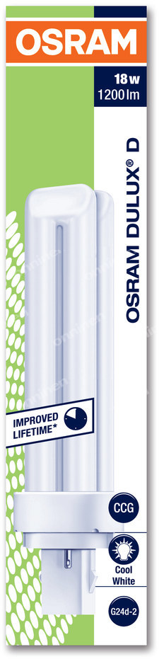 Świetlówka kompaktowa DULUX D G24D-2 - 4050300012056