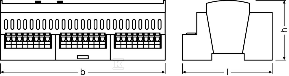 Sterownik DALI PROFESSIONAL CONT-4 RTC - 4008321710871