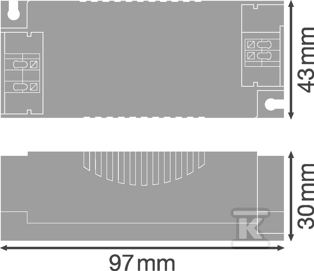 Zasilacz DR PC-PFM-13W 220-240V - 4058075239814