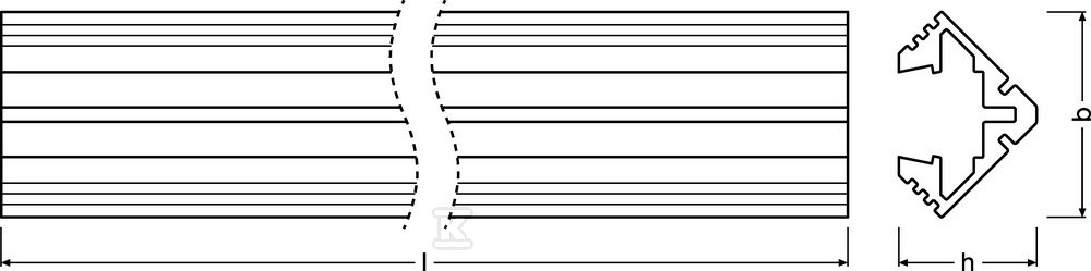 Profil aluminiowy LED LS - 4058075278370