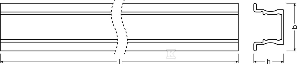 Profil aluminiowy LED LS AY-PM04/UW/23x - 4058075278400