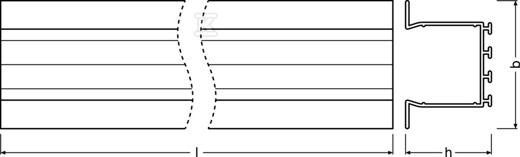 Profil aluminiowy LED LS - 4058075401471