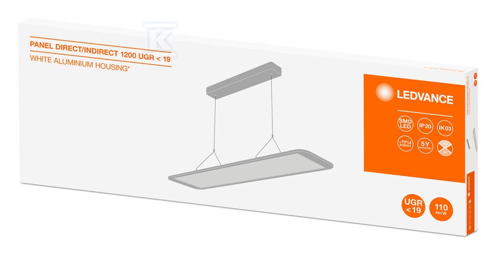 Oprawa LED D/I 1200 36W 830 UGR19 IP20 - 4058075144606