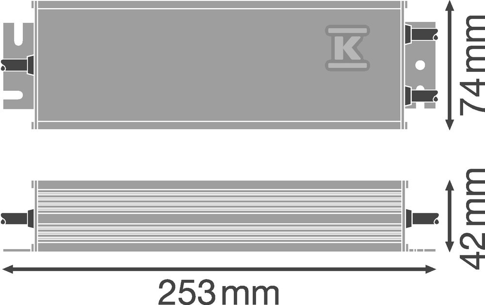 Zasilacz DR DIM-PFM-250W 220-240V - 4058075240155