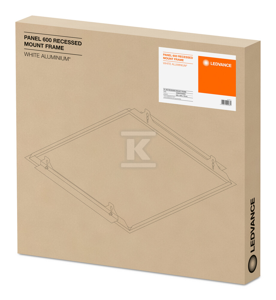 Монтажна рамка для вбудовування - 4058075402881