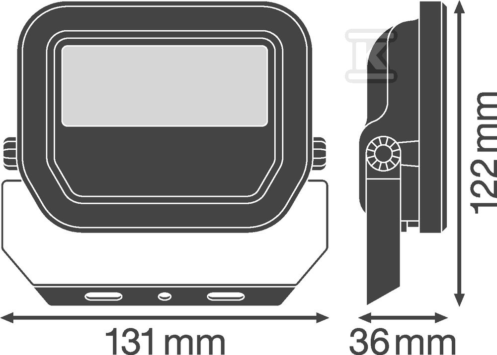 FLOOD PFM SIM 100° LED reflektor 10V - 4058075420847