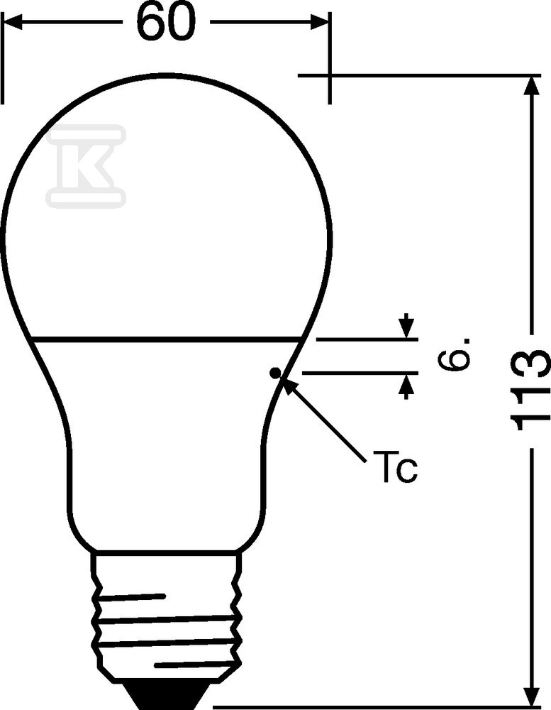 VALUE E27 LED sijalica 8.5V=60V 4000K - 4052899973381