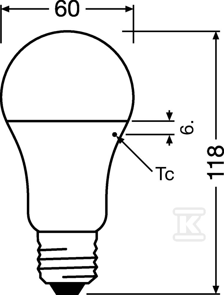 ÉRTÉK E27 LED izzó 13W=100W 4000K - 4052899973428