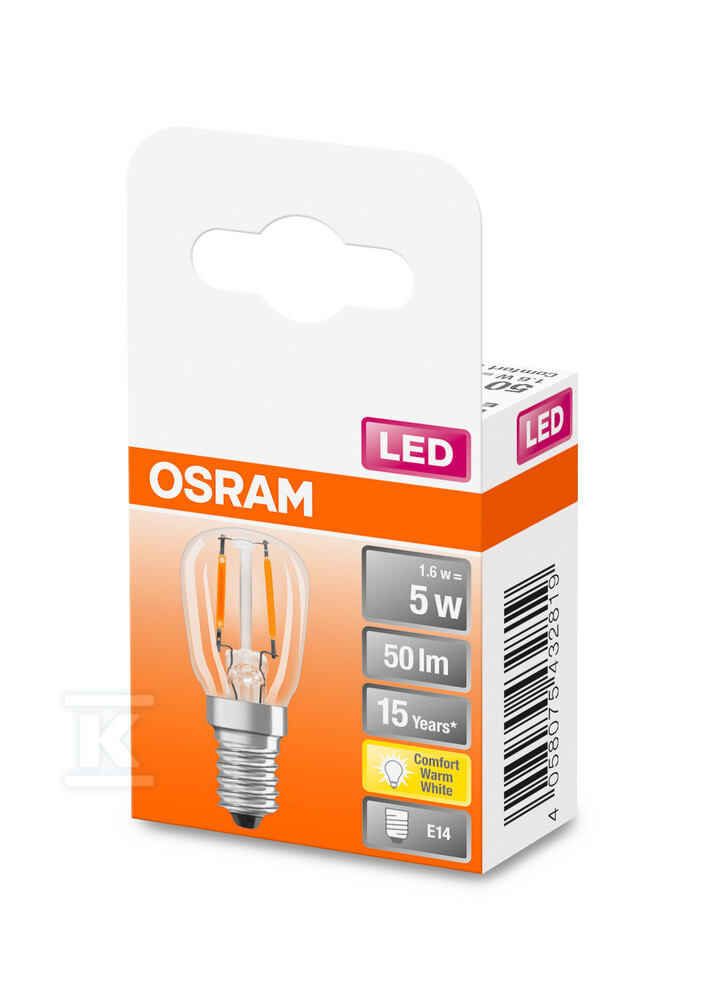 Lampa LED SPECIAL 5 1.6W 824 E14 -OSRAM - 4058075432819