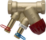 TBV-C - Balancing and control valve for end consumers with on-off regulation DN15 LF internal threads