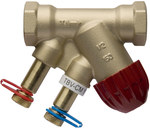 TBV-CM - Balancing and control valve for end consumers with stepless regulation, female / female thread DN15 NF