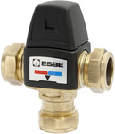 Termostatyczny zawór mieszający VTA353, regulator temperatury 35-60oc, KVS 1.5 22mm CPF