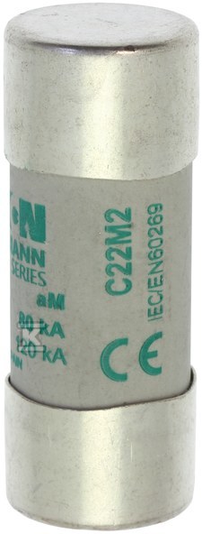 Cylindrical fuse link 22 x 58 mm 2A AM - C22M2