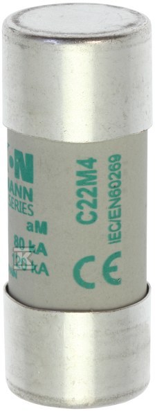 Cylindrical fuse link 22 x 58 mm 4A AM - C22M4